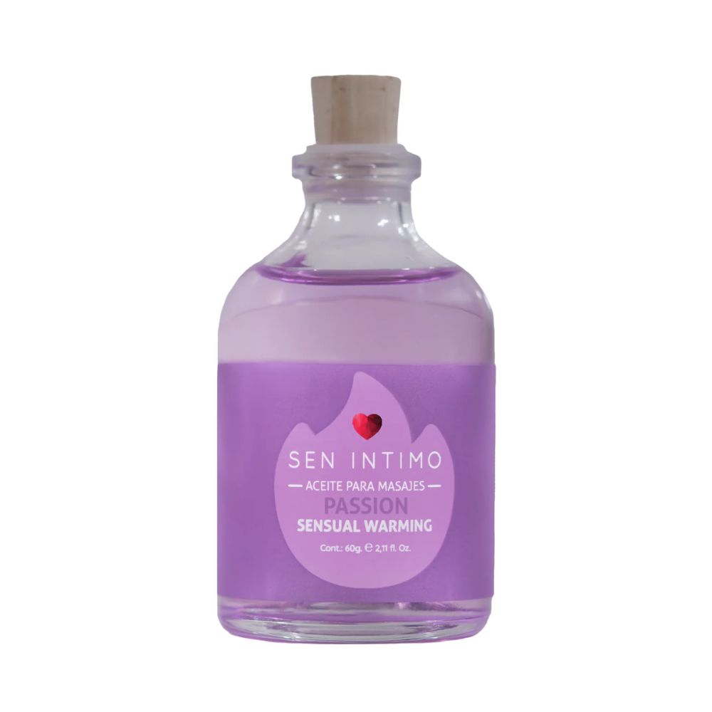 Aceite De Masajes Sensual Warming Passion 60 Ml Sen Intimo