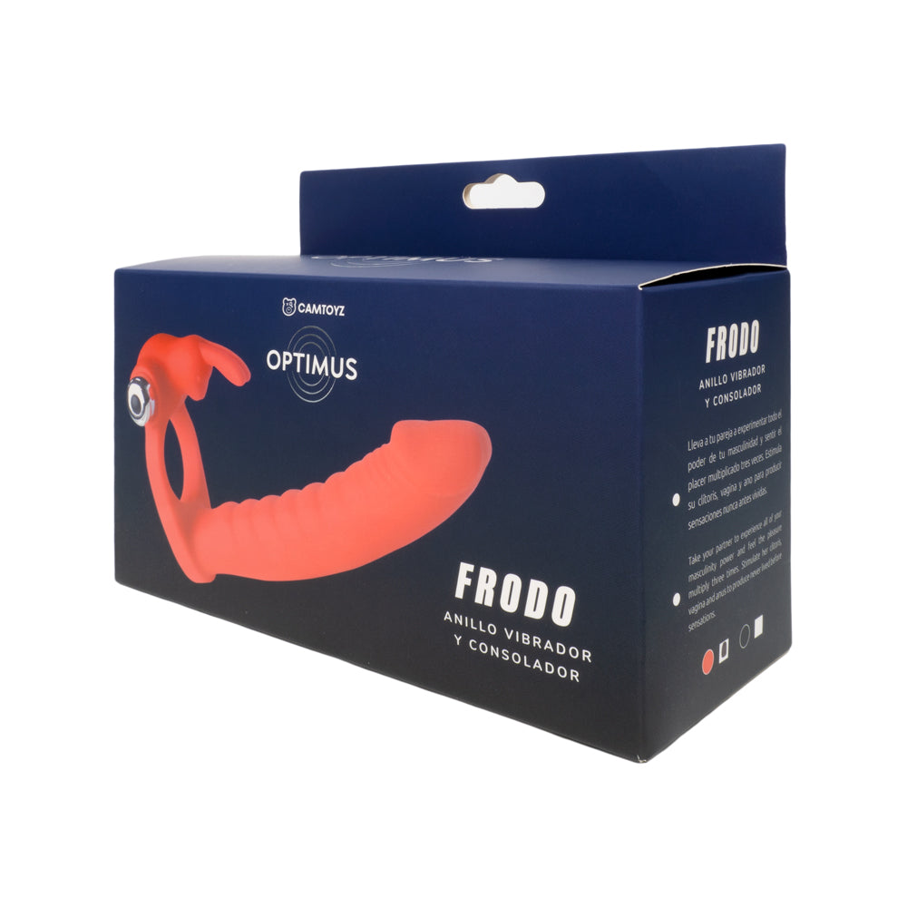 Anillo Vibrador Y Consolador Frodo Camtoyz