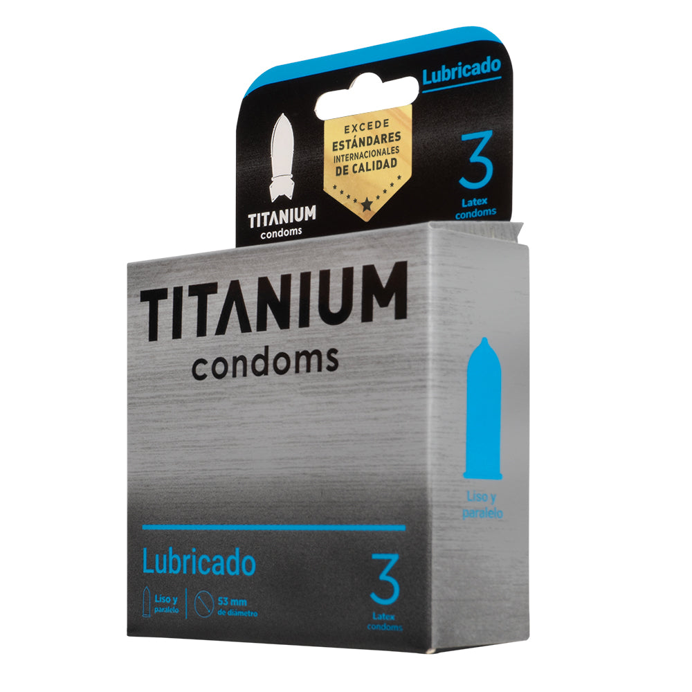 Condones Lubricados x3 Titanium