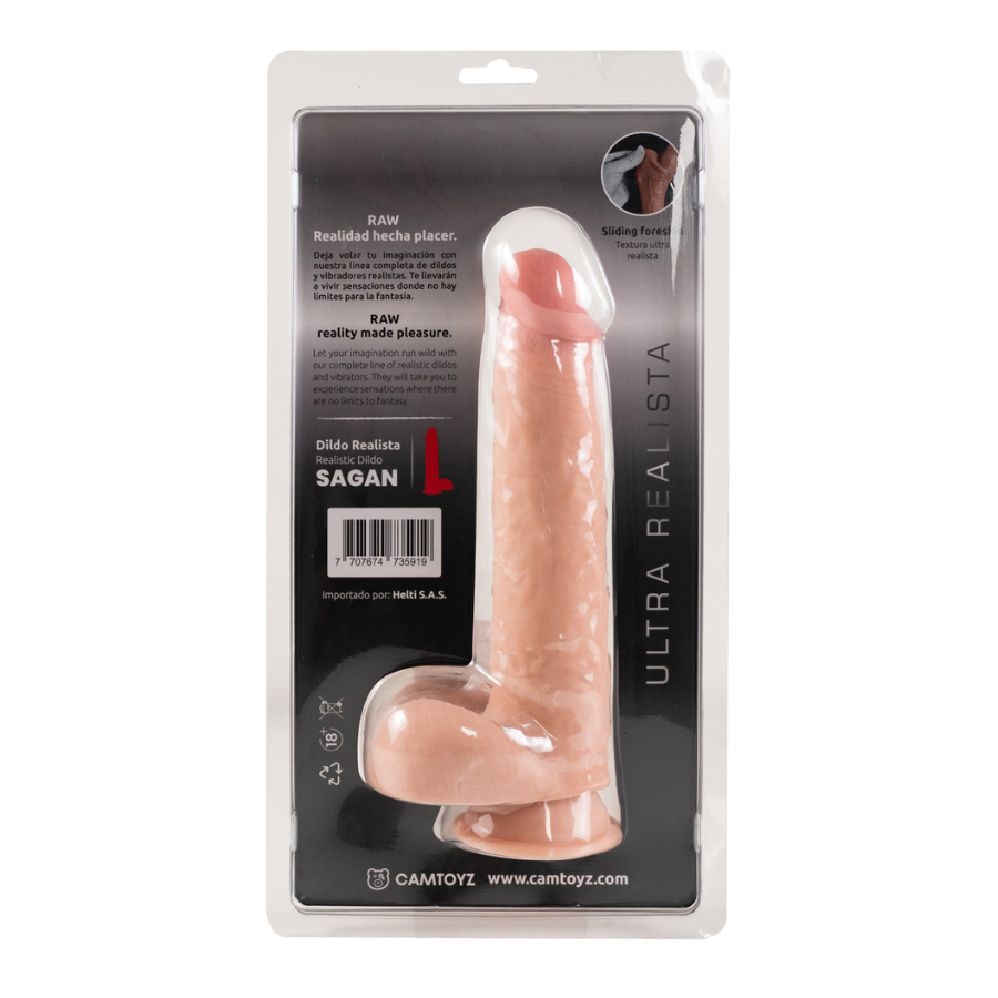 Dildo Ultra Realista Sagan Camtoyz
