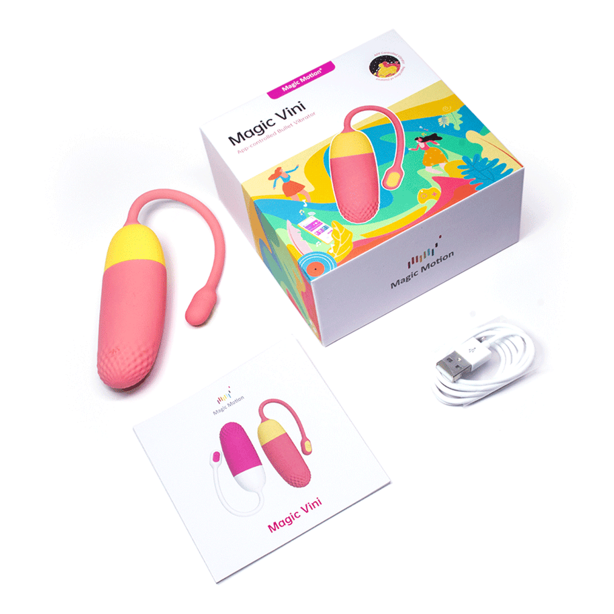 Huevo Vibrador Vini Naranja Magic Motion