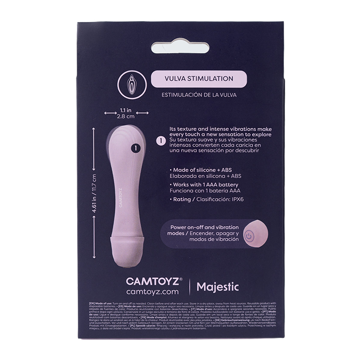 Vibrador Discreto Kena Camtoyz