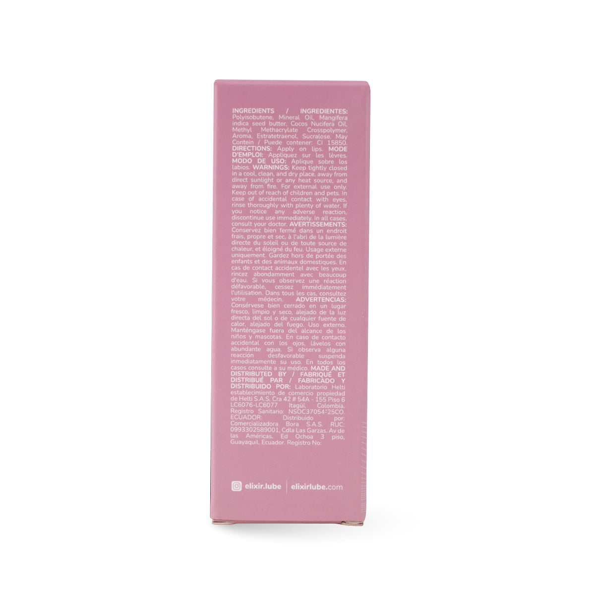 Brillo Labial Magnetic Con Feromonas Elixir
