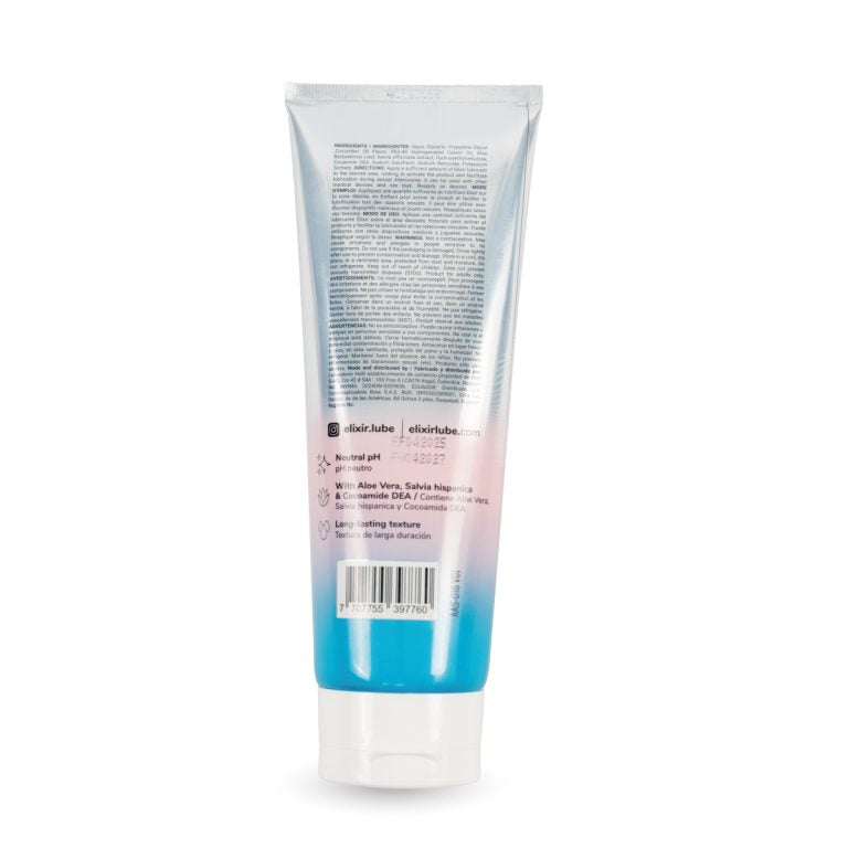 Lubricante Intimo Cum Piel Sensible 250ml Elixir
