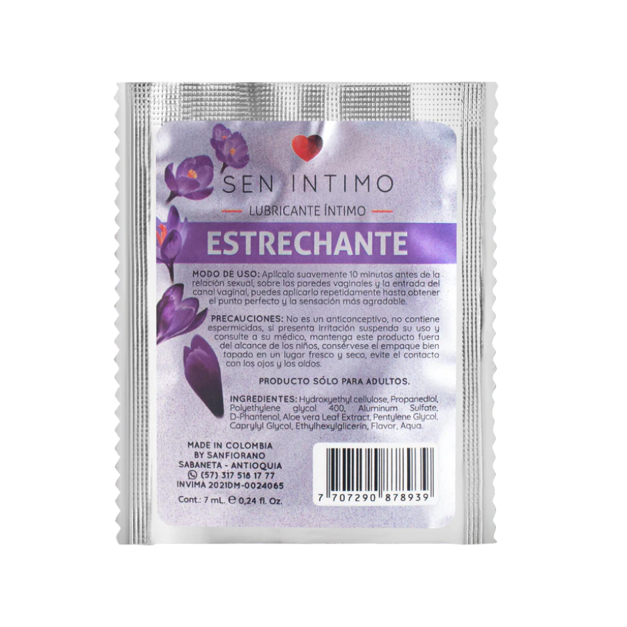Lubricante Estrechante Sen Intimo