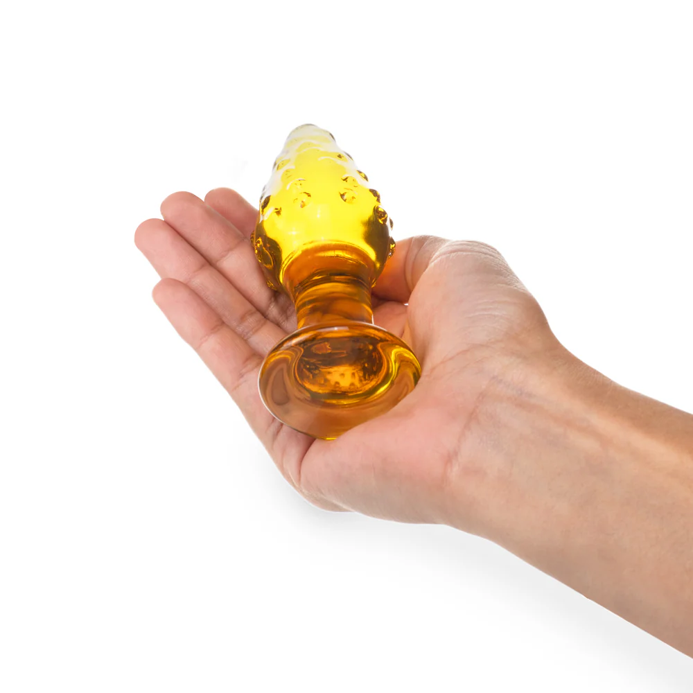 Plug Anal de Vidrio Elote Camtoyz