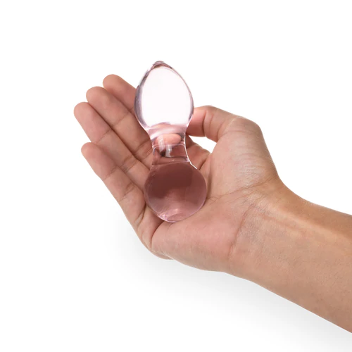 Plug Anal de Vidrio Larry Camtoyz