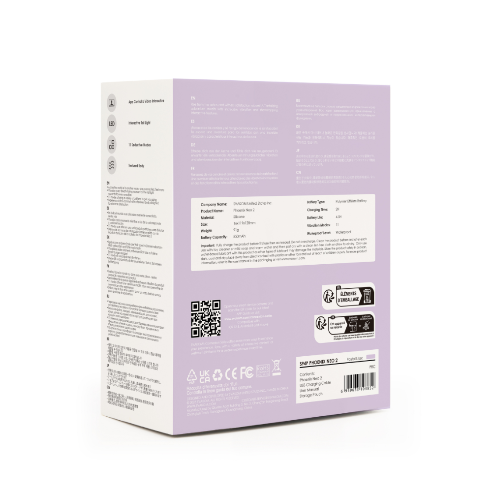 Vibrador Phoenix Neo 2 Svakom