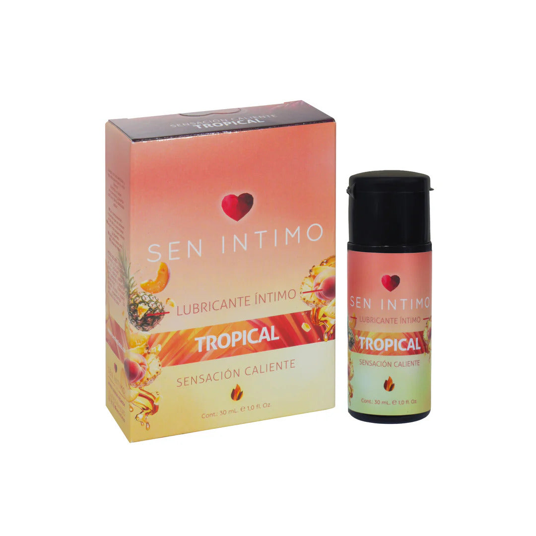 Lubricante Íntimo Caliente Tropical X 30 Ml Sen Intimo