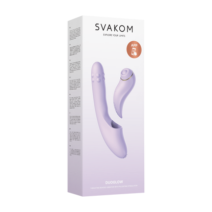 Vibrador + Estimulador 5 en 1 DuoGlow Svakom
