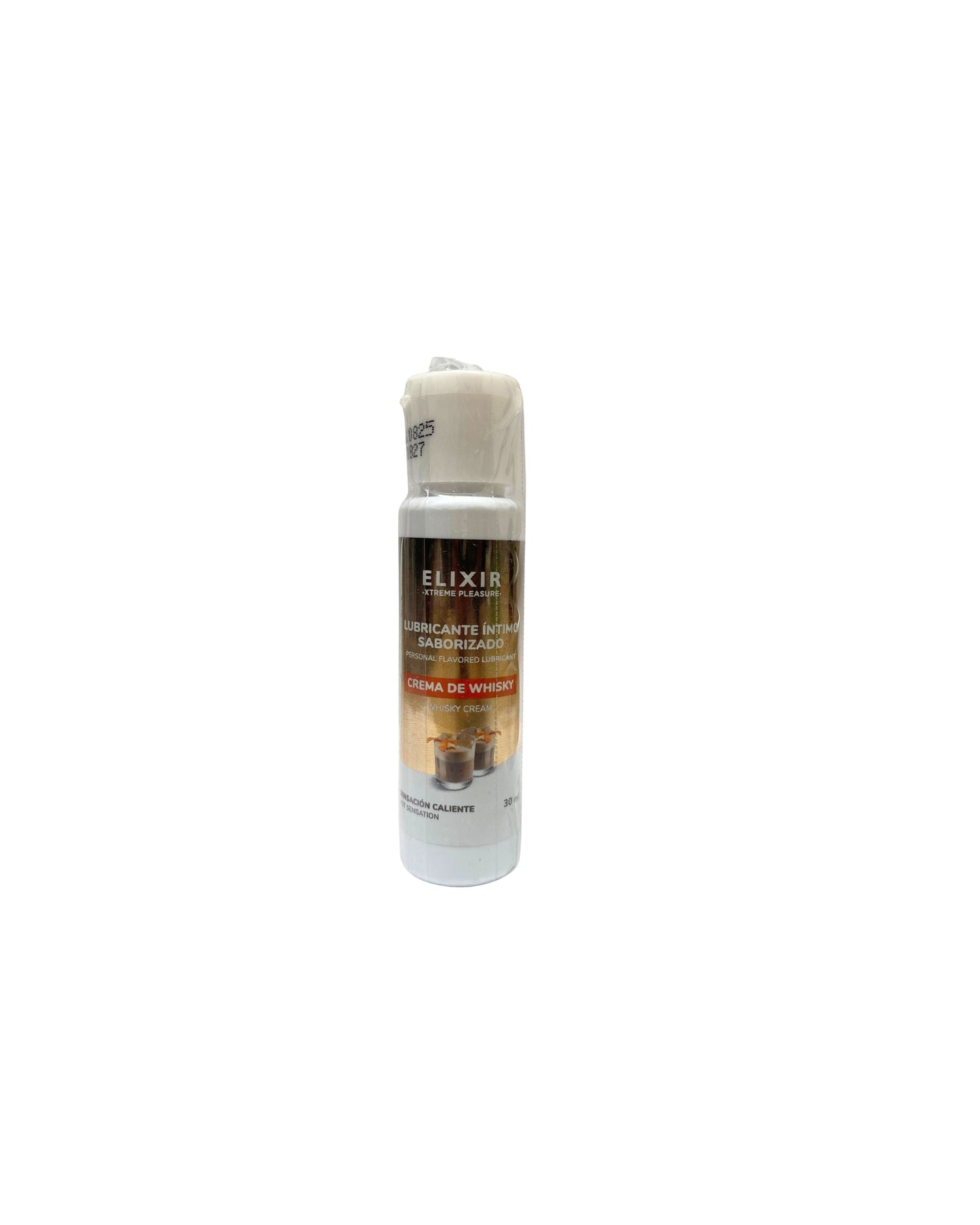 Tester Lubricante Íntimo Saborizado Crema de Whisky 30 Ml Elixir