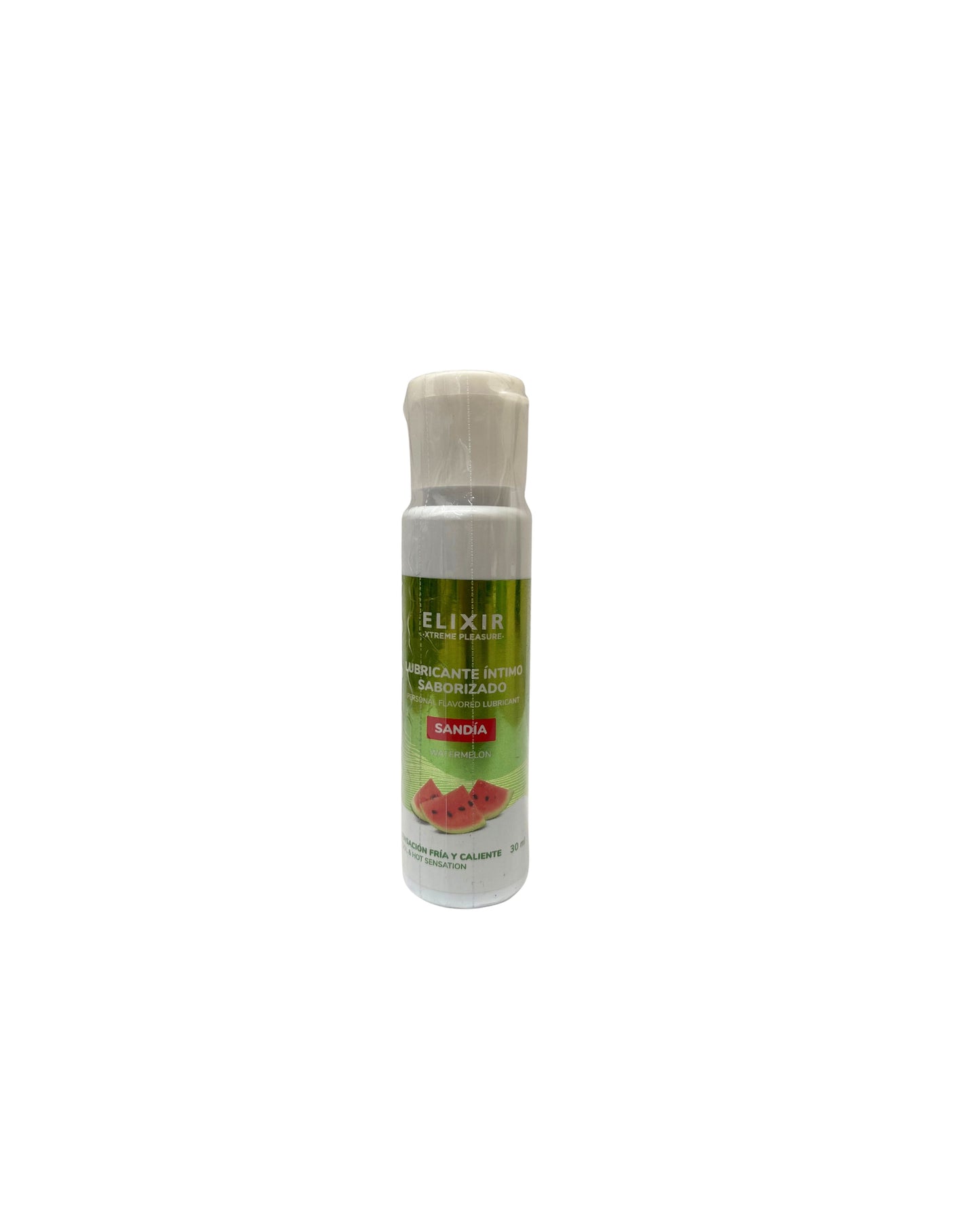 Tester Lubricante Íntimo Saborizado Sandía 30 Ml Elixir