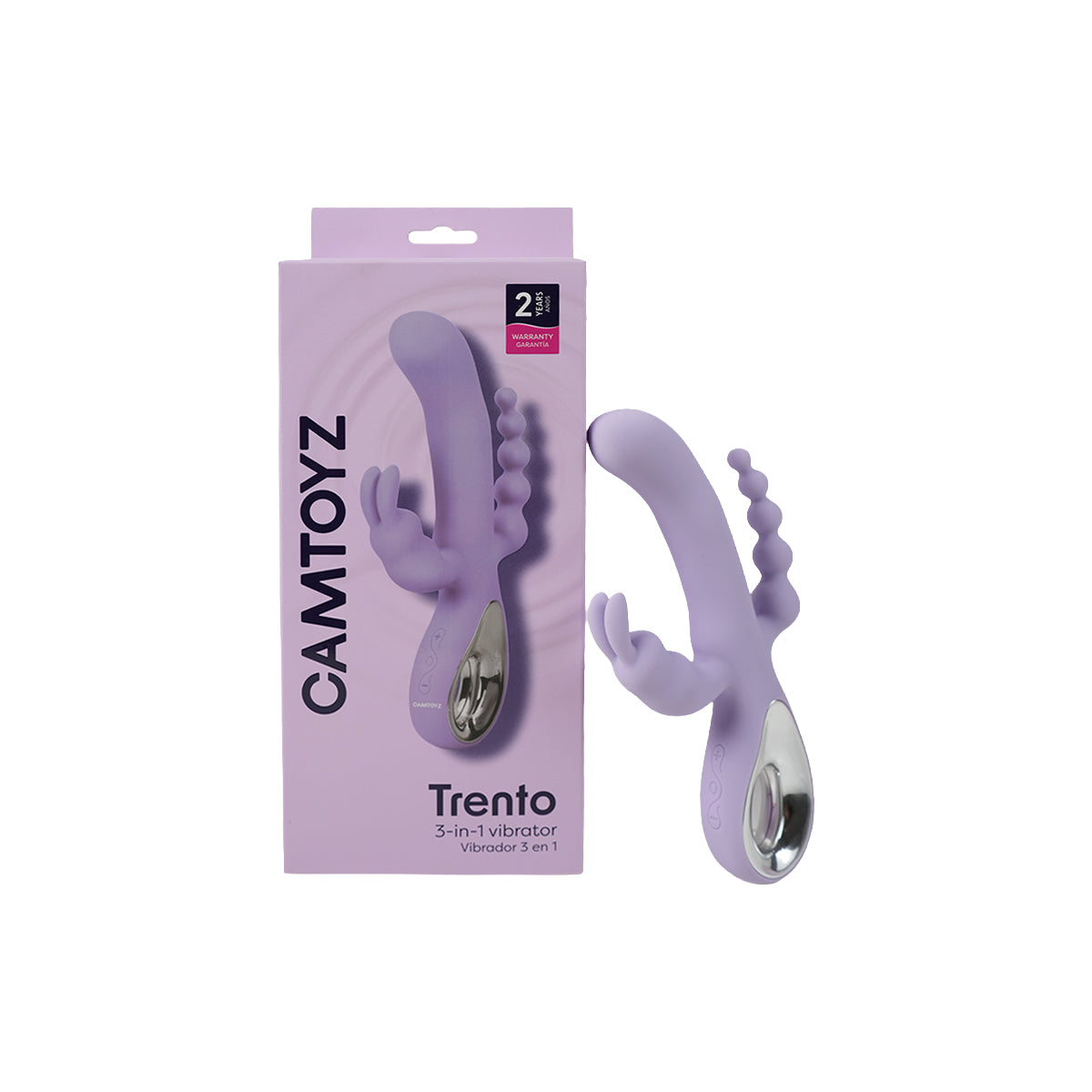 Vibrador Triple Trento Camtoyz