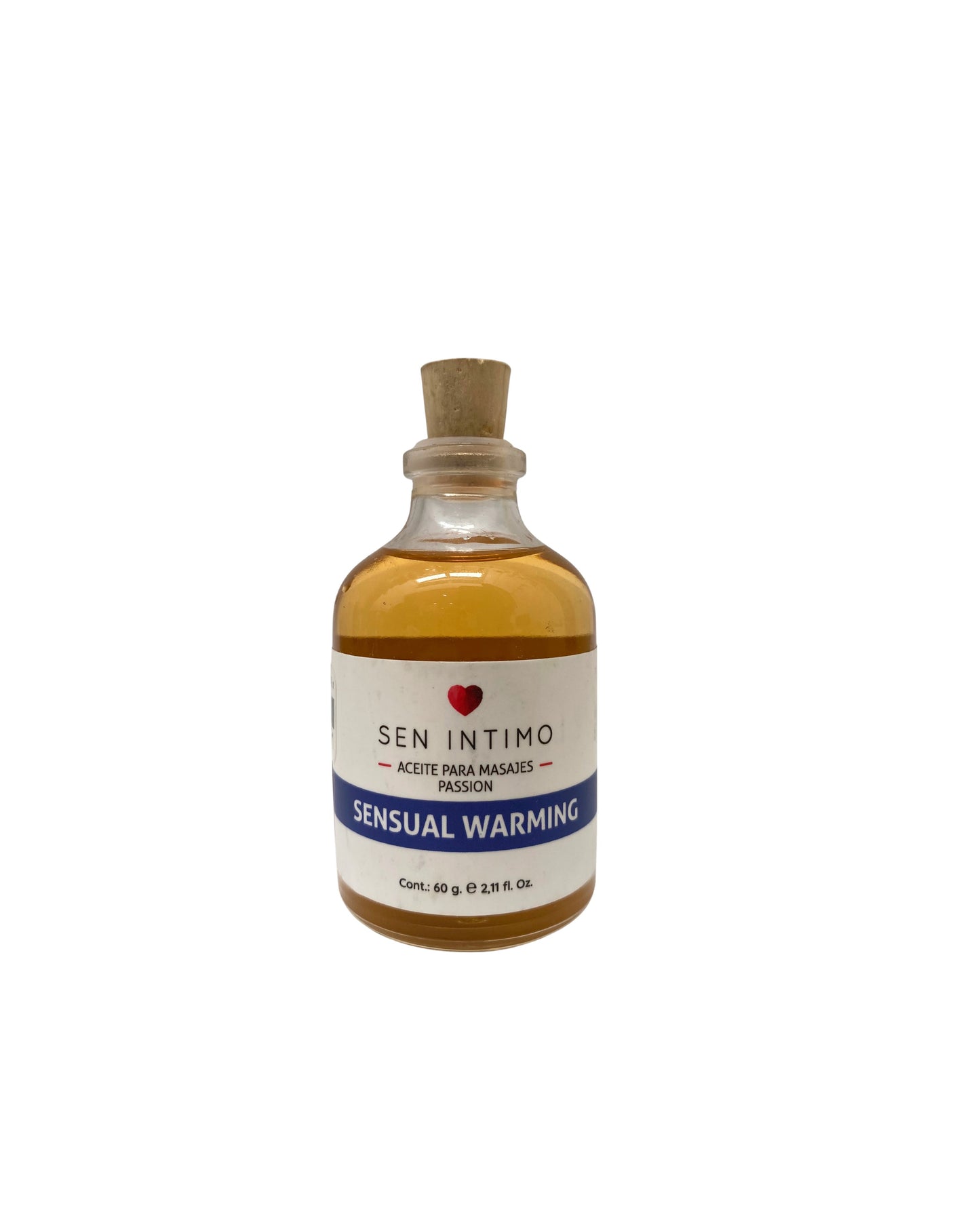 Tester Aceite De Masajes Sensual Warming Passion 60 Ml Sen Intimo