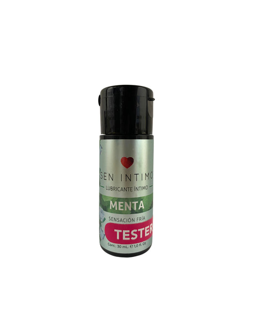 Tester Lubricante Frio Menta 30 Ml Sen Intimo