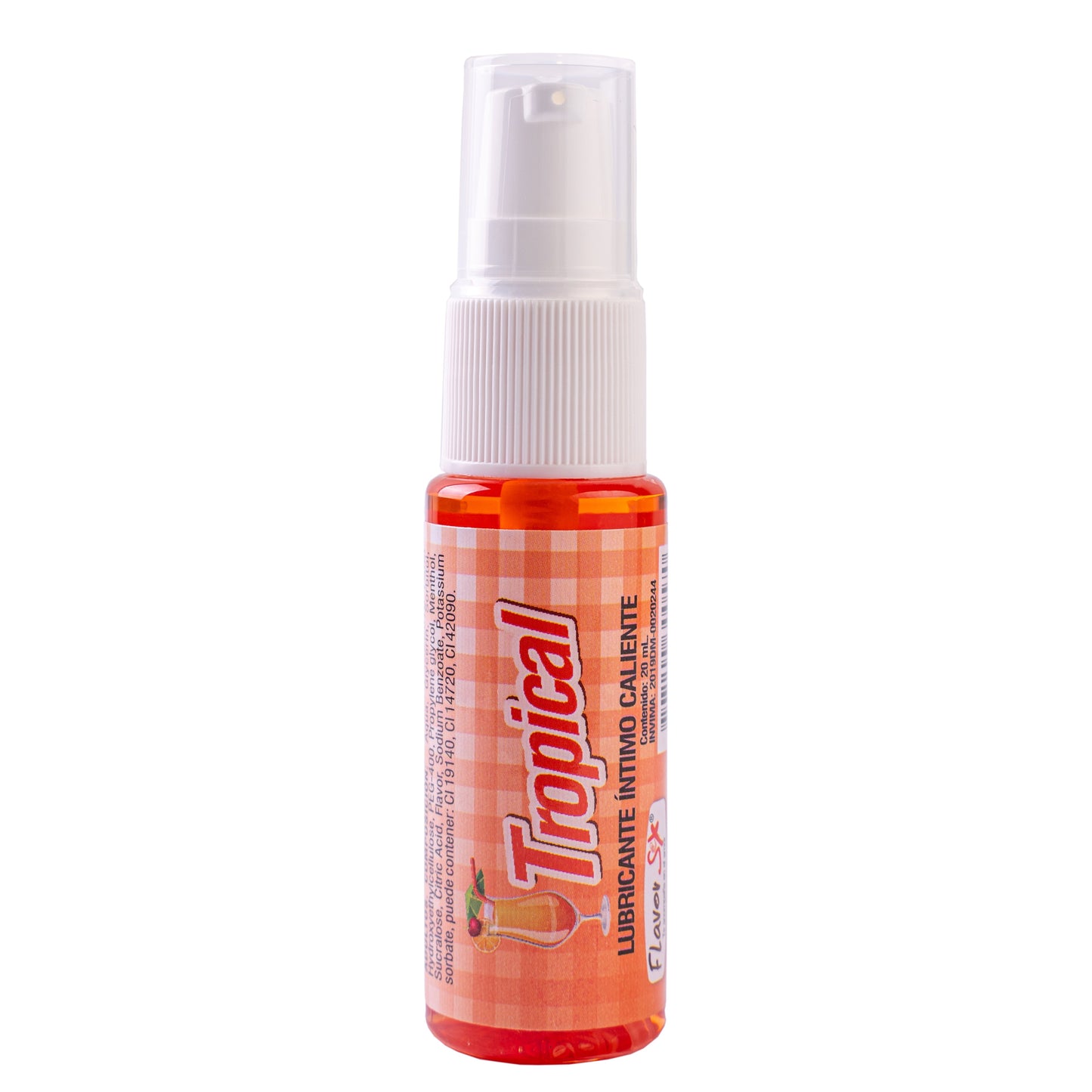 Lubricante Intimo Caliente 60 ml Flavor