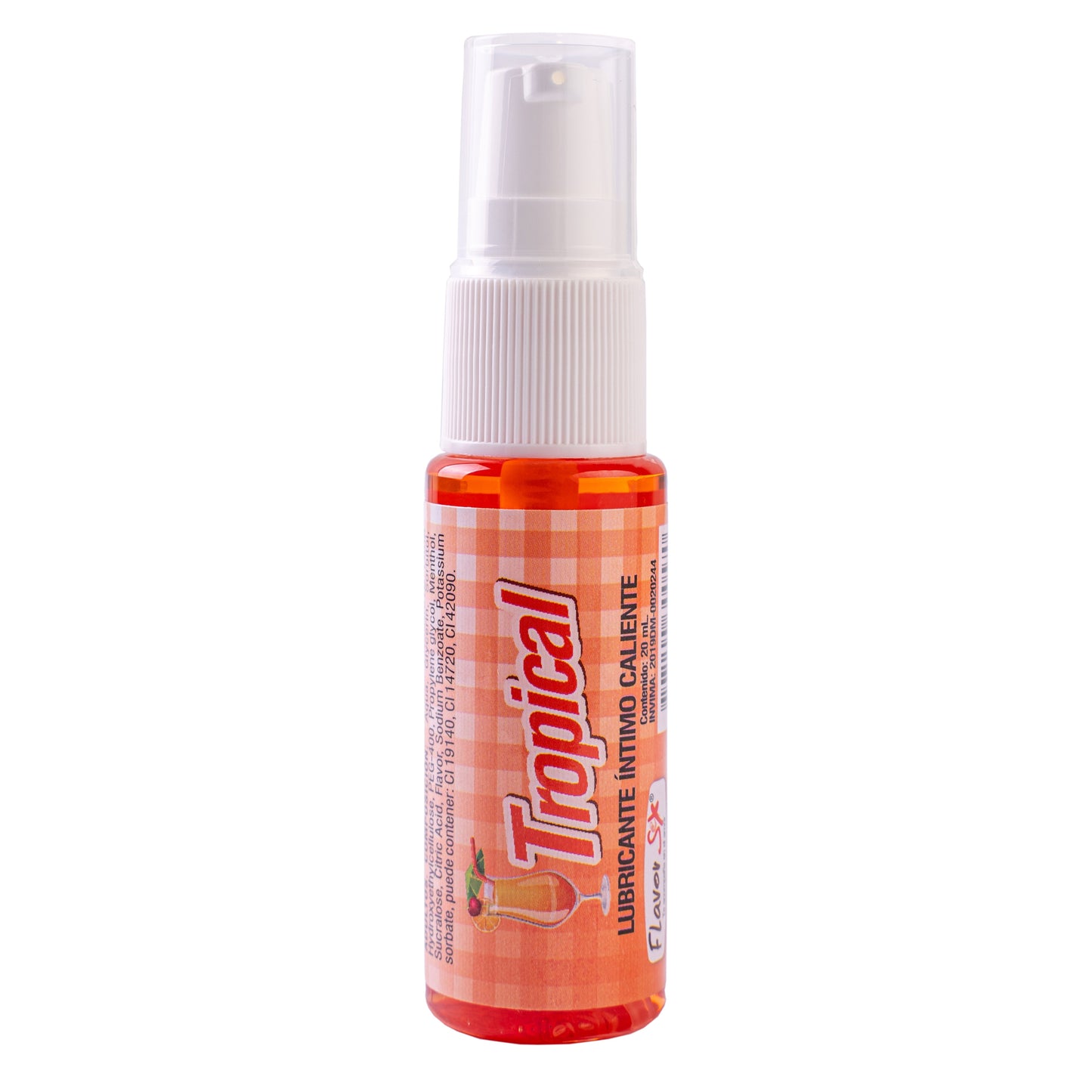 Lubricante Íntimo Caliente 20 Ml Flavor