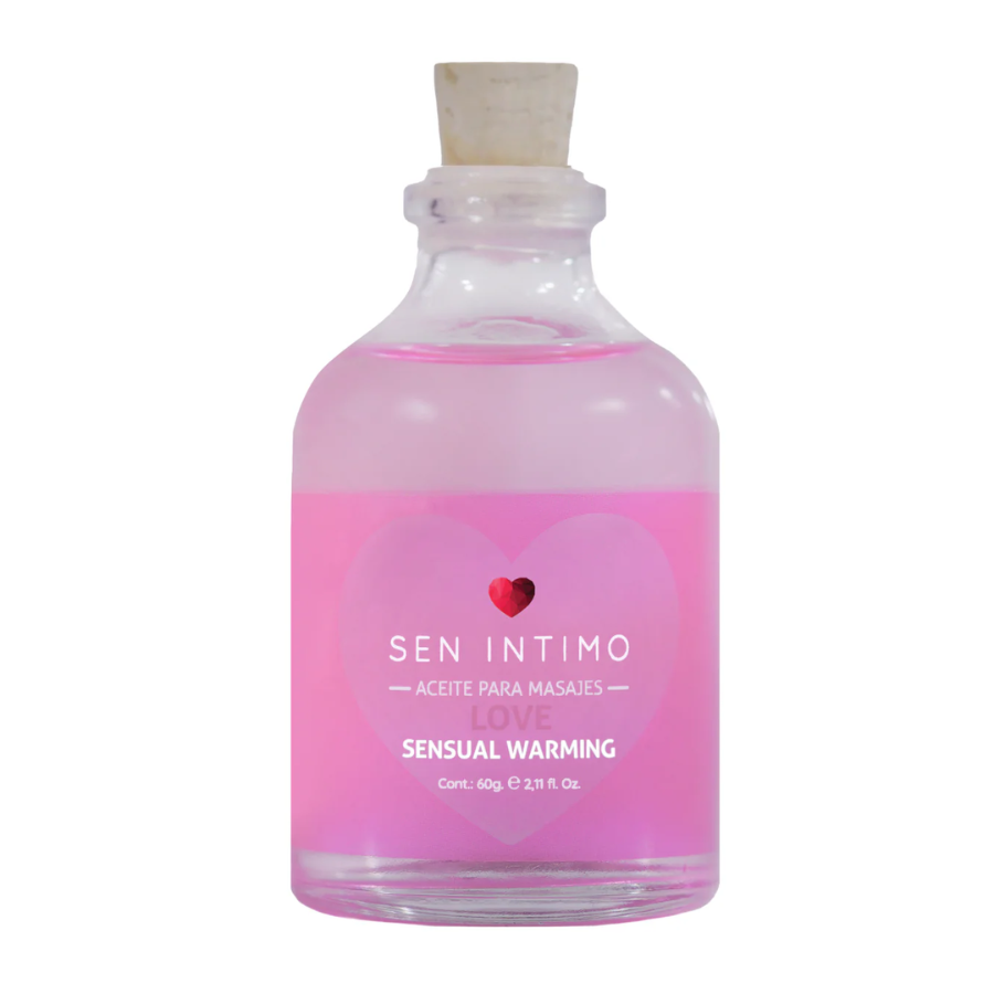 Aceite De Masajes Sensual Warming Love 60 Ml Sen Intimo