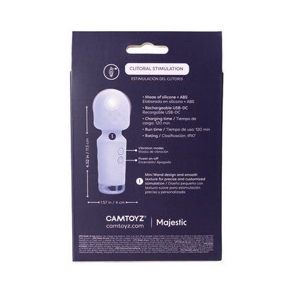 Vibrador Aselia Morado Camtoyz