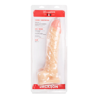 Dildo Realista Big Jackson 37 Cm Camtoyz