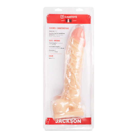 Dildo Realista Big Jackson 37 Cm Camtoyz