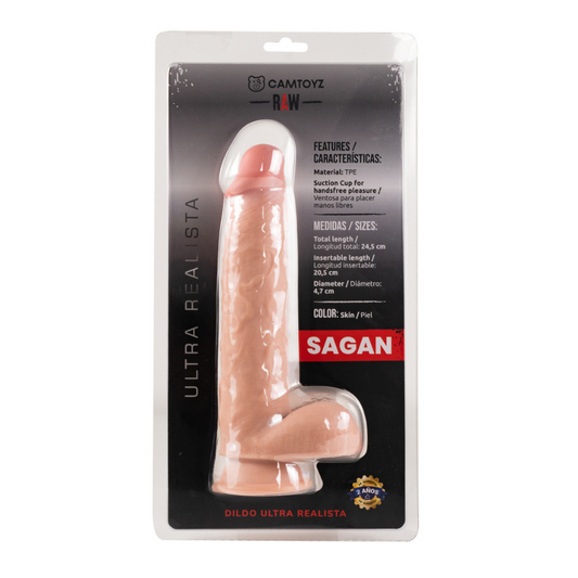 Dildo Ultra Realista Sagan Camtoyz