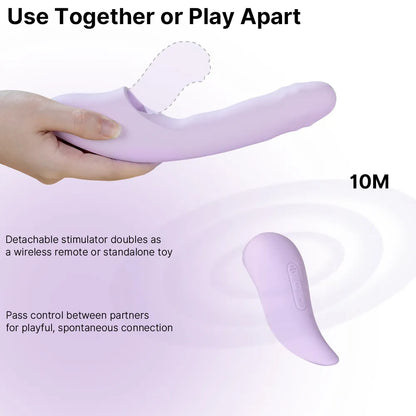 Vibrador + Estimulador 5 en 1 DuoGlow Svakom