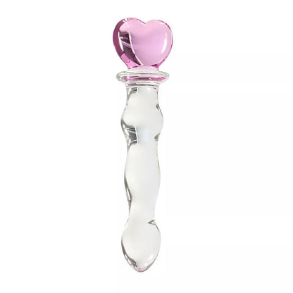 Dildo Anal y Vaginal en Cristal Talla M