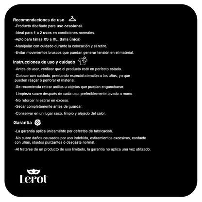 Vestido De Malla Jadel Negro Lerot