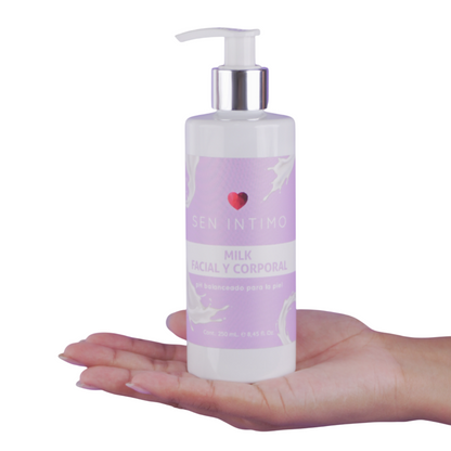 Lubricante Milk Facial y Corporal 250 Ml Sen Intimo