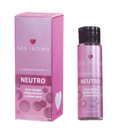 Lubricante Neutro con Ácido Hialurónico y Aloé 55 Ml Sen Intimo