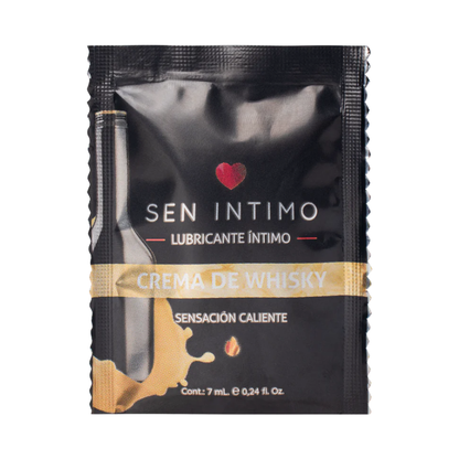 Lubricante Caliente Crema De Whisky Sen Intimo