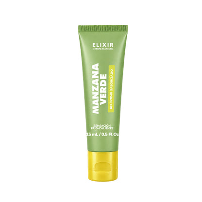 Gel Íntimo Saborizado Manzana Verde Elixir 15 ml
