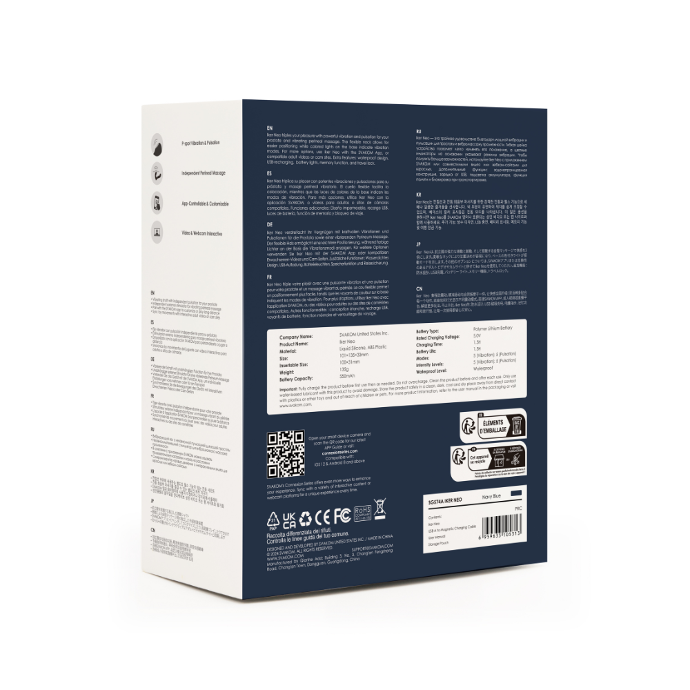 Masajeador Prostático Iker Neo Svakom