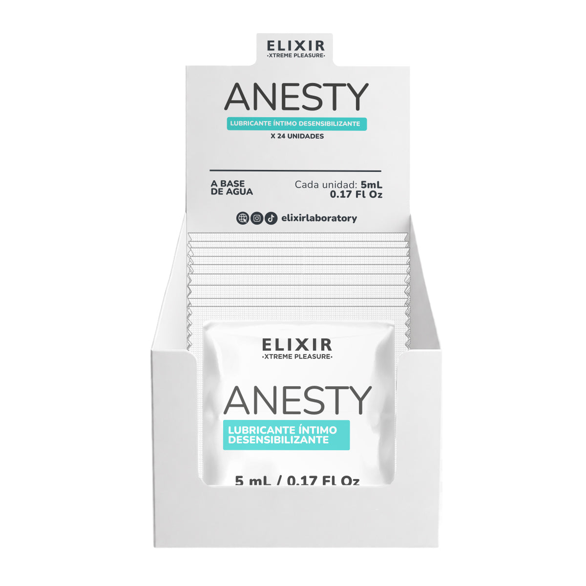 Lubricante íntimo Anal Desensibilizante Anesty Elixir