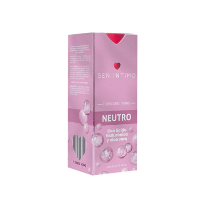 Lubricante Neutro con Ácido Hialurónico y Aloé 60 Ml Sen Intimo