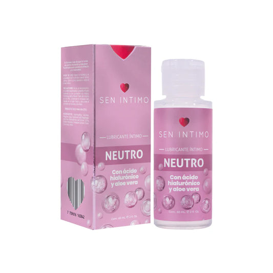 Lubricante Neutro con Ácido Hialurónico y Aloé 60 Ml Sen Intimo