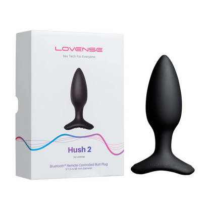 Plug Anal Vibrador Hush 2 Lovense