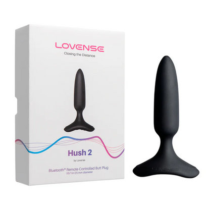 Plug Anal Vibrador Hush 2 Lovense