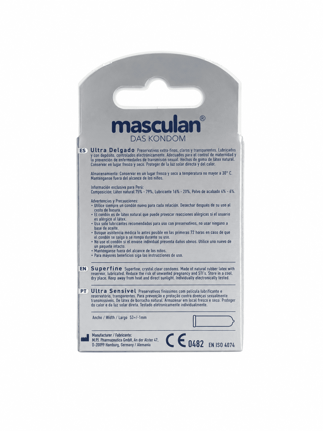 Masculan Ultradeldago Caja x 3 Condones