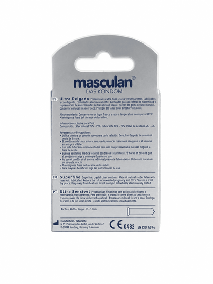 Masculan Ultradeldago Caja x 3 Condones