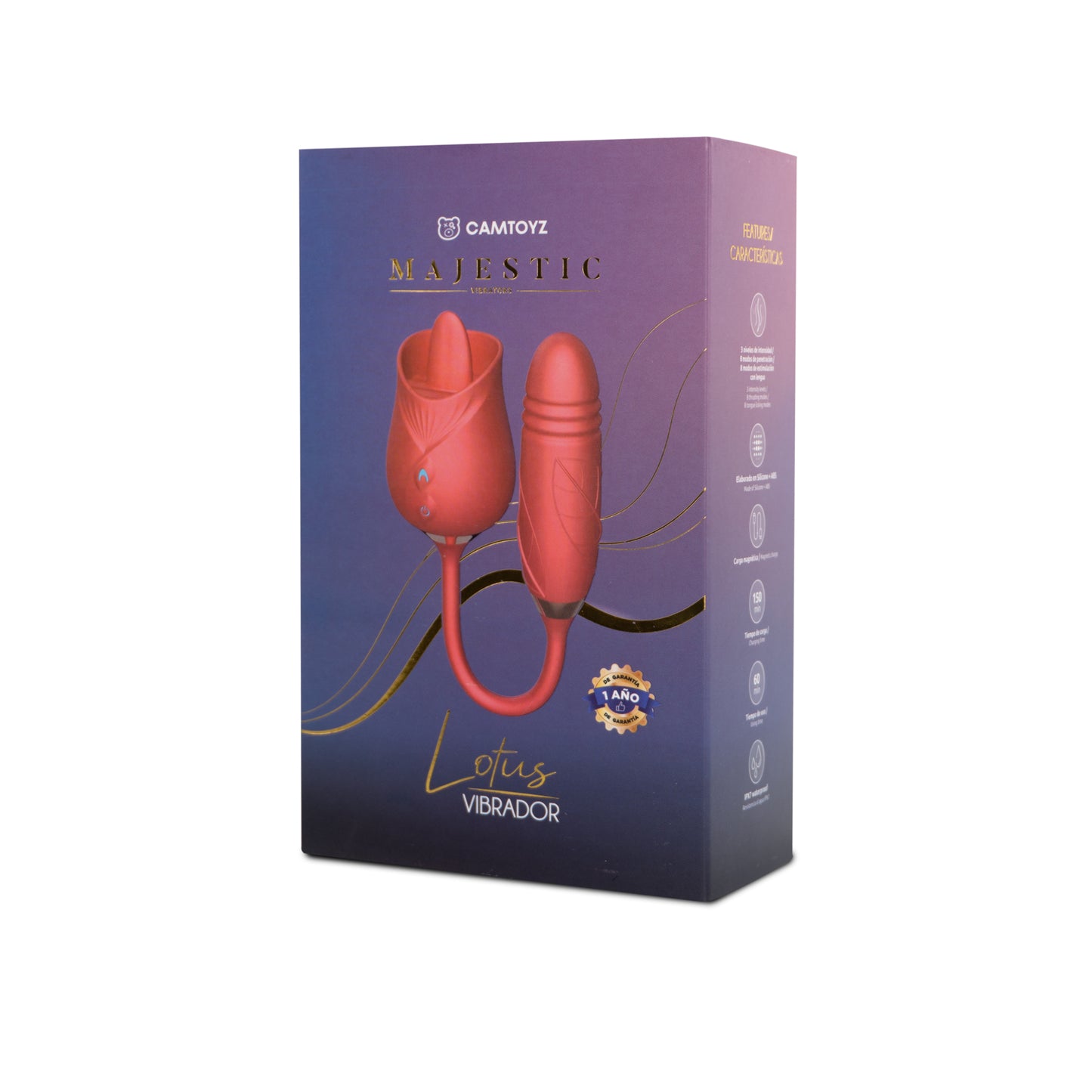 Vibrador Discreto Lotus Camtoyz