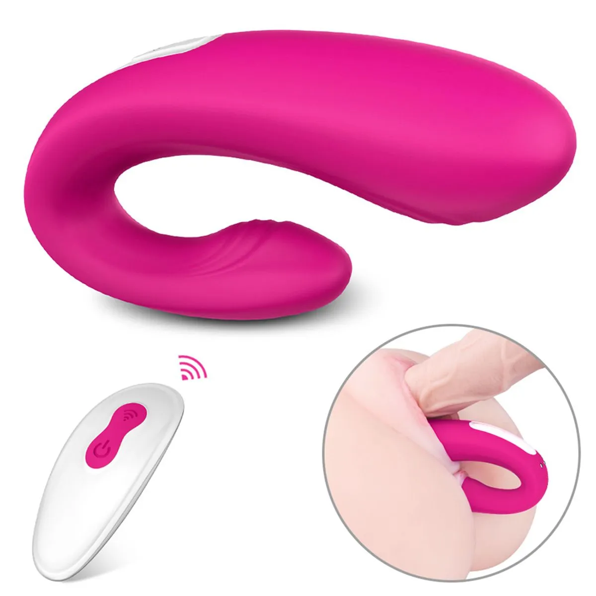 Vibrador Dual Enjoy RCT Shande