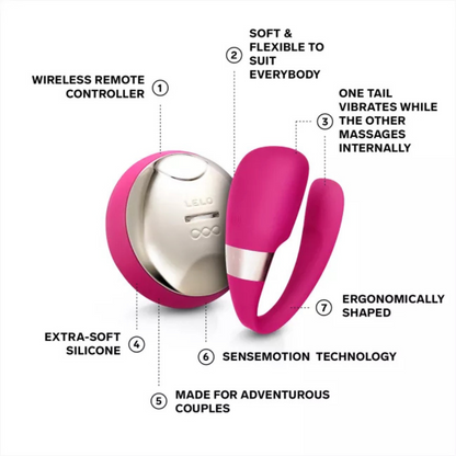 Vibrador Dual Tiani 3 Fucsia Lelo