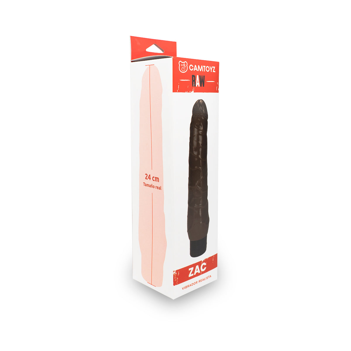 Vibrador Realista Zac Café Camtoyz