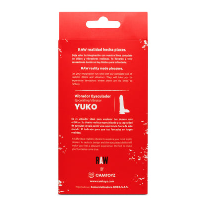 Vibrador Realista Eyaculador Yuko Camtoyz