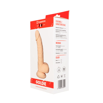Vibrador Realista Goldie Camtoyz