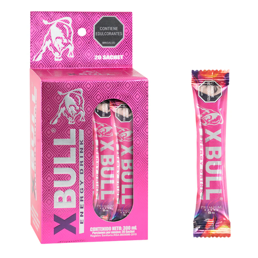 Vigorizante Natural Femenino Caja x 20 Unidades X-Bull