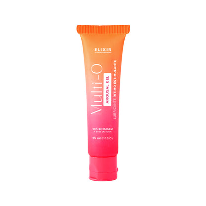 Caja x 12 Gel Lubricante Íntimo Multi Orgasmos Elixir 15 ml