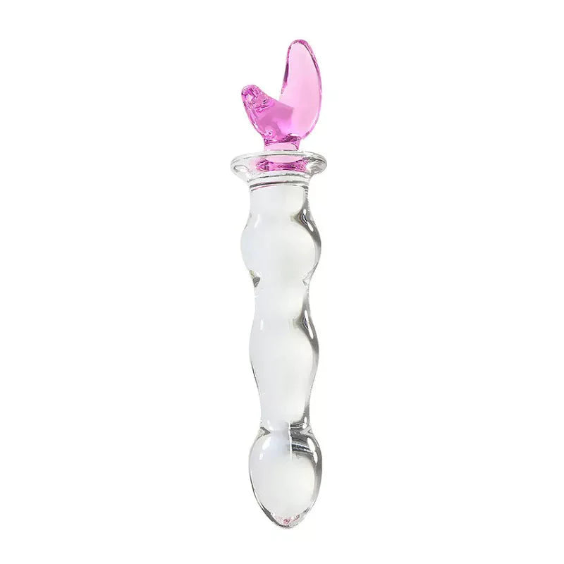 Dildo Anal y Vaginal en Cristal Talla S